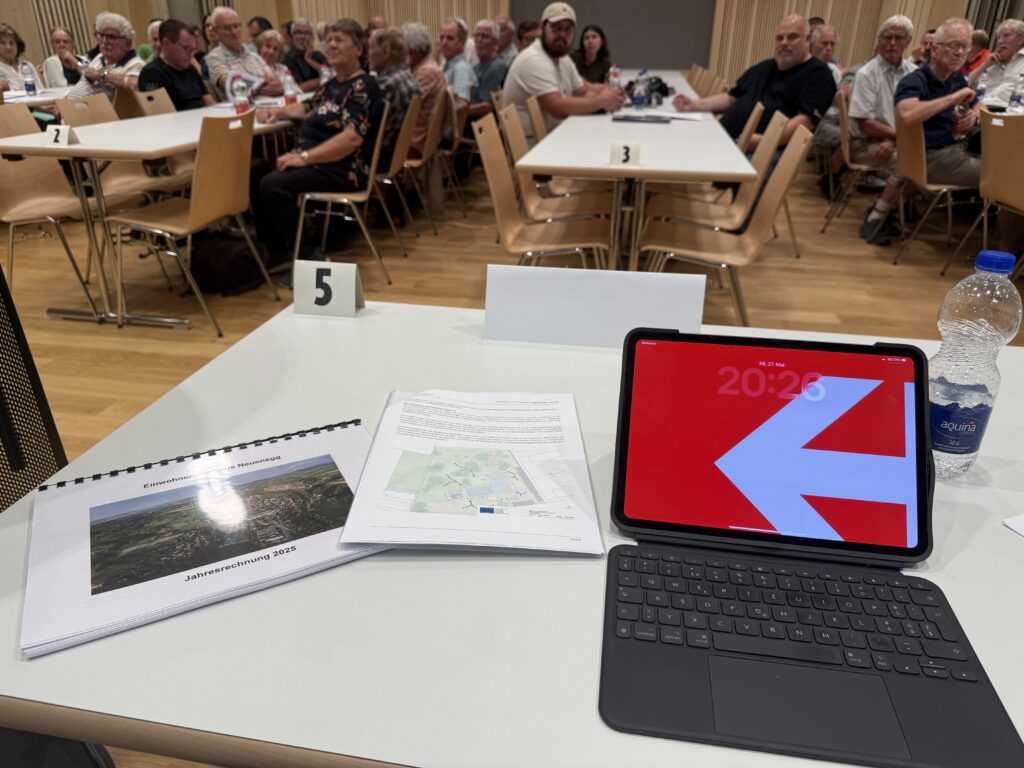 Gemeindeversammlung vom 27. Mai 2026
