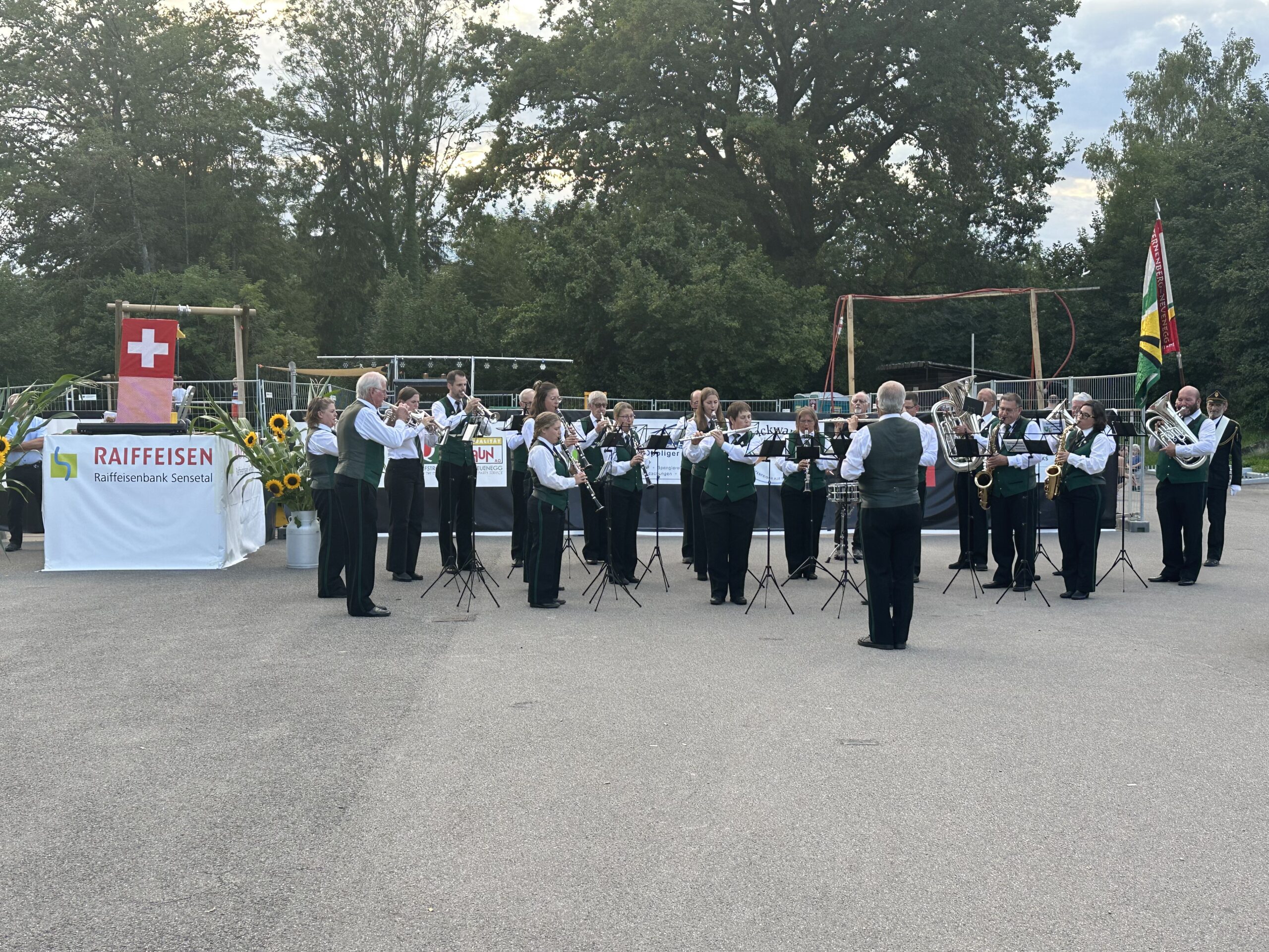 Bundesfeier mit Musikgesellschaft Sternenberg Neuenegg